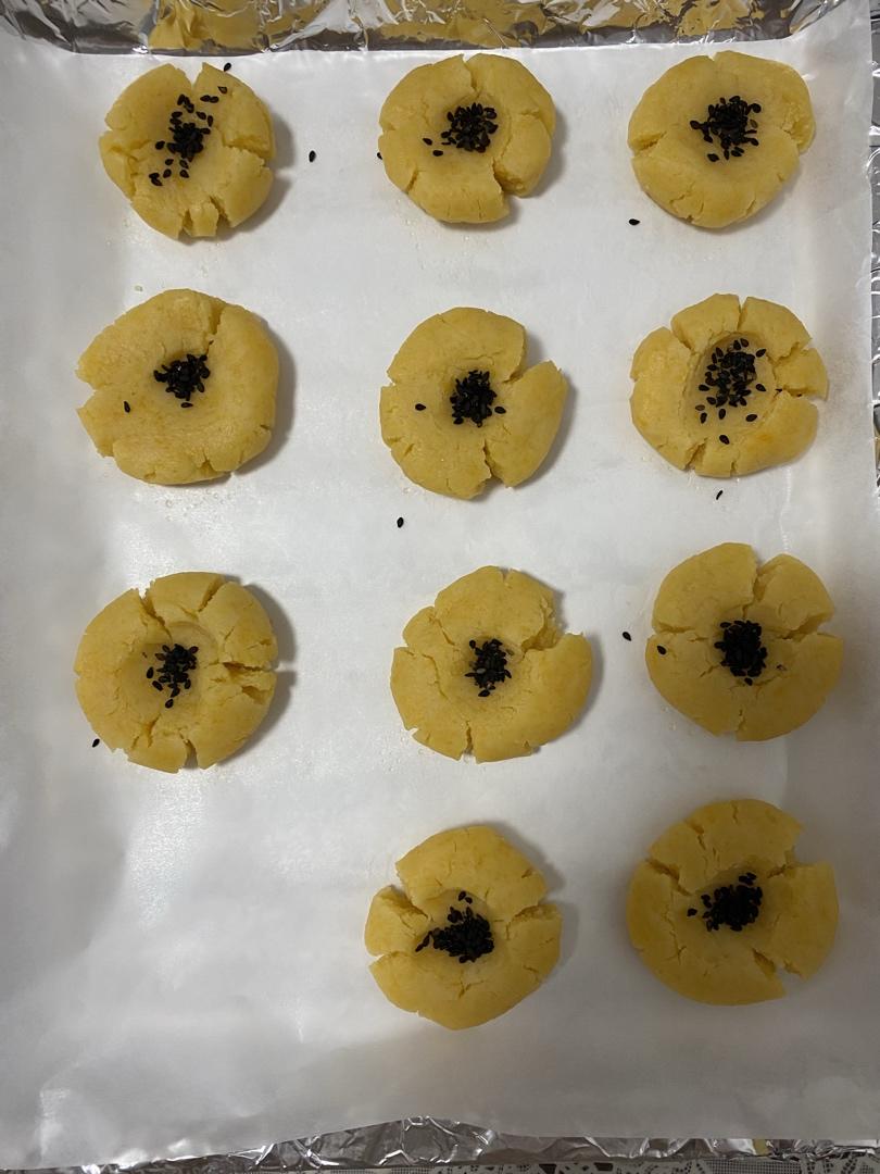 酥到掉渣‼️桃酥～玉米油版！超简单✌️