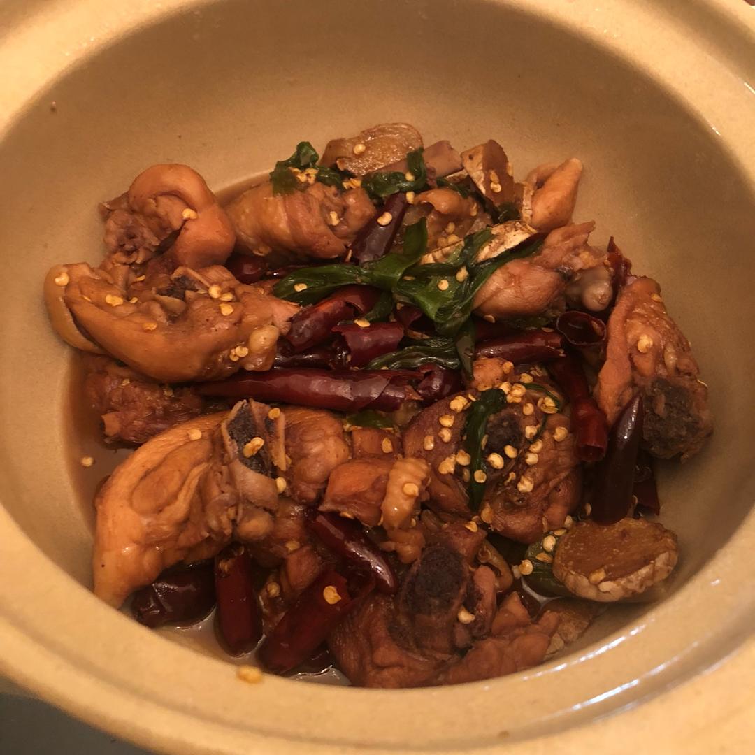 麻油沙姜鸡（中餐厅菜单）