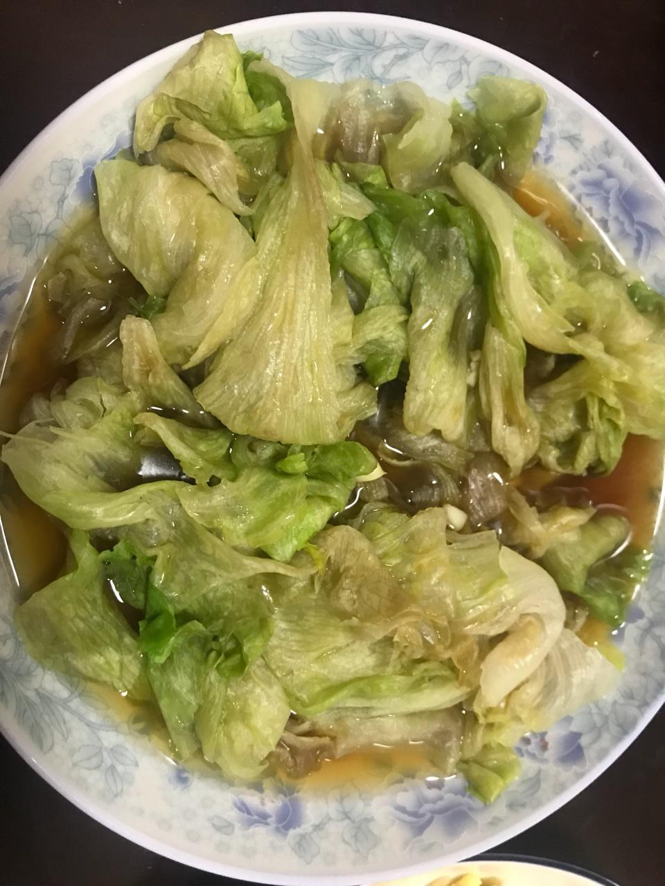 家常菜 蚝油生菜