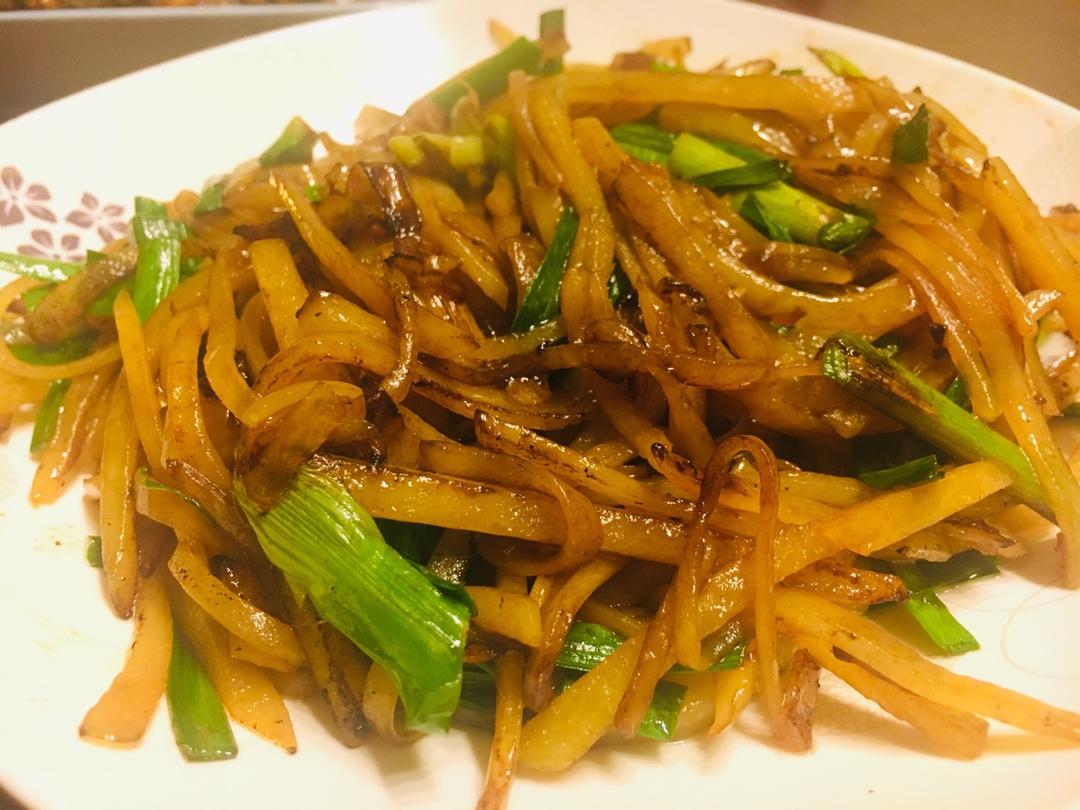 mica敏做的红烧土豆丝