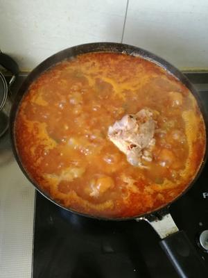 西红柿酸汤火锅的做法 步骤4