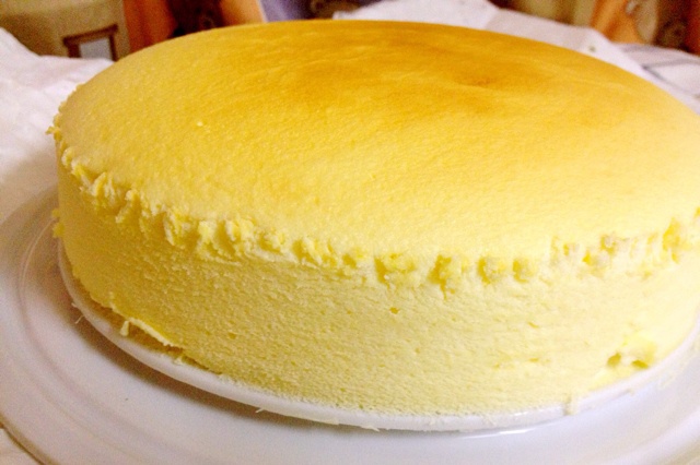 烫面轻乳酪蛋糕