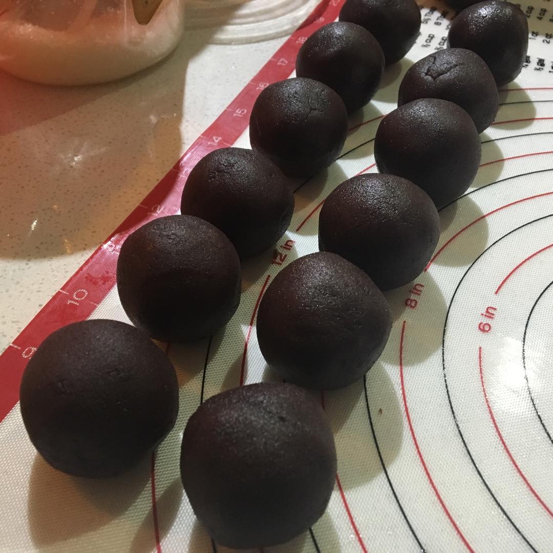 超细腻蛋黄酥豆沙馅