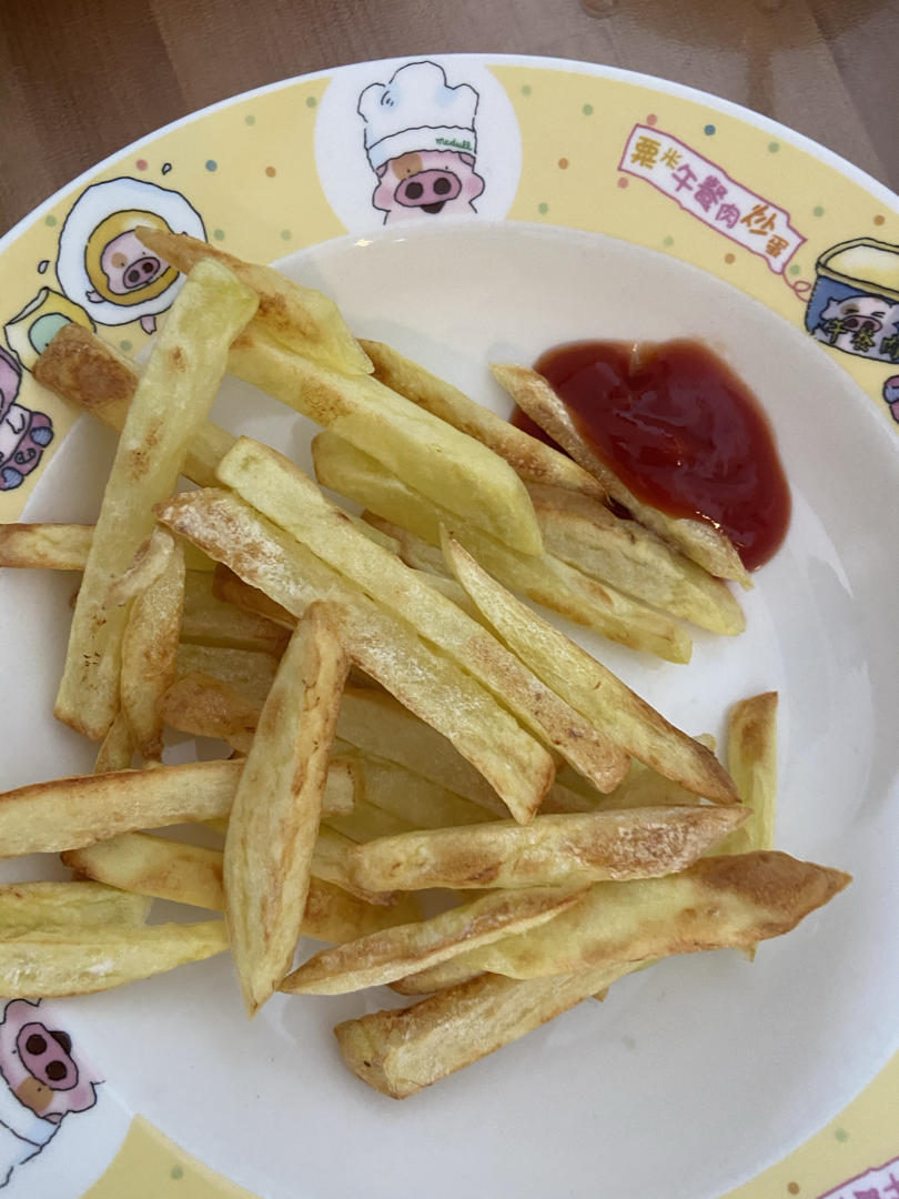 不用油也能炸出香脆好吃的薯条（空气炸锅版）
