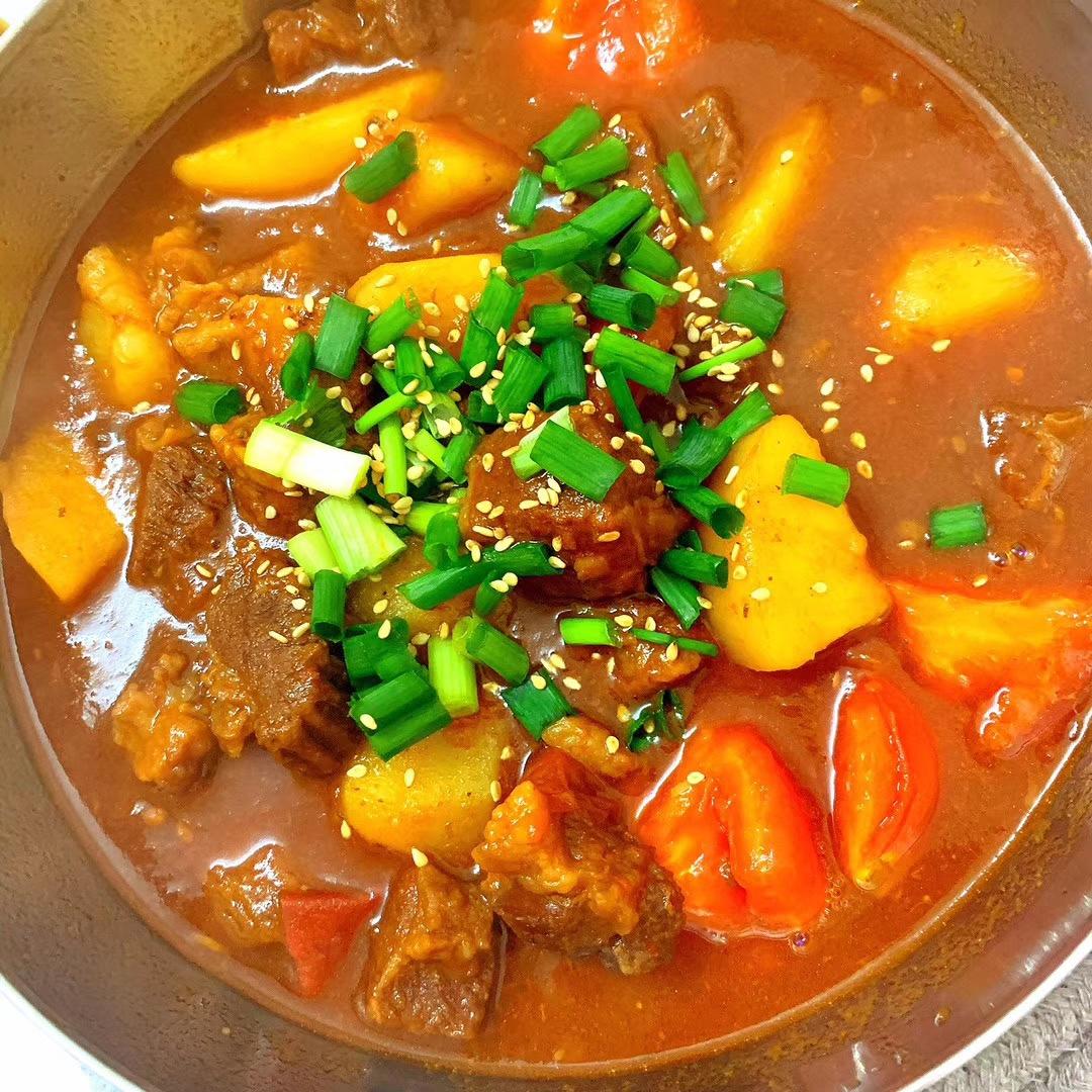 浓香番茄炖牛腩（铸铁锅版）