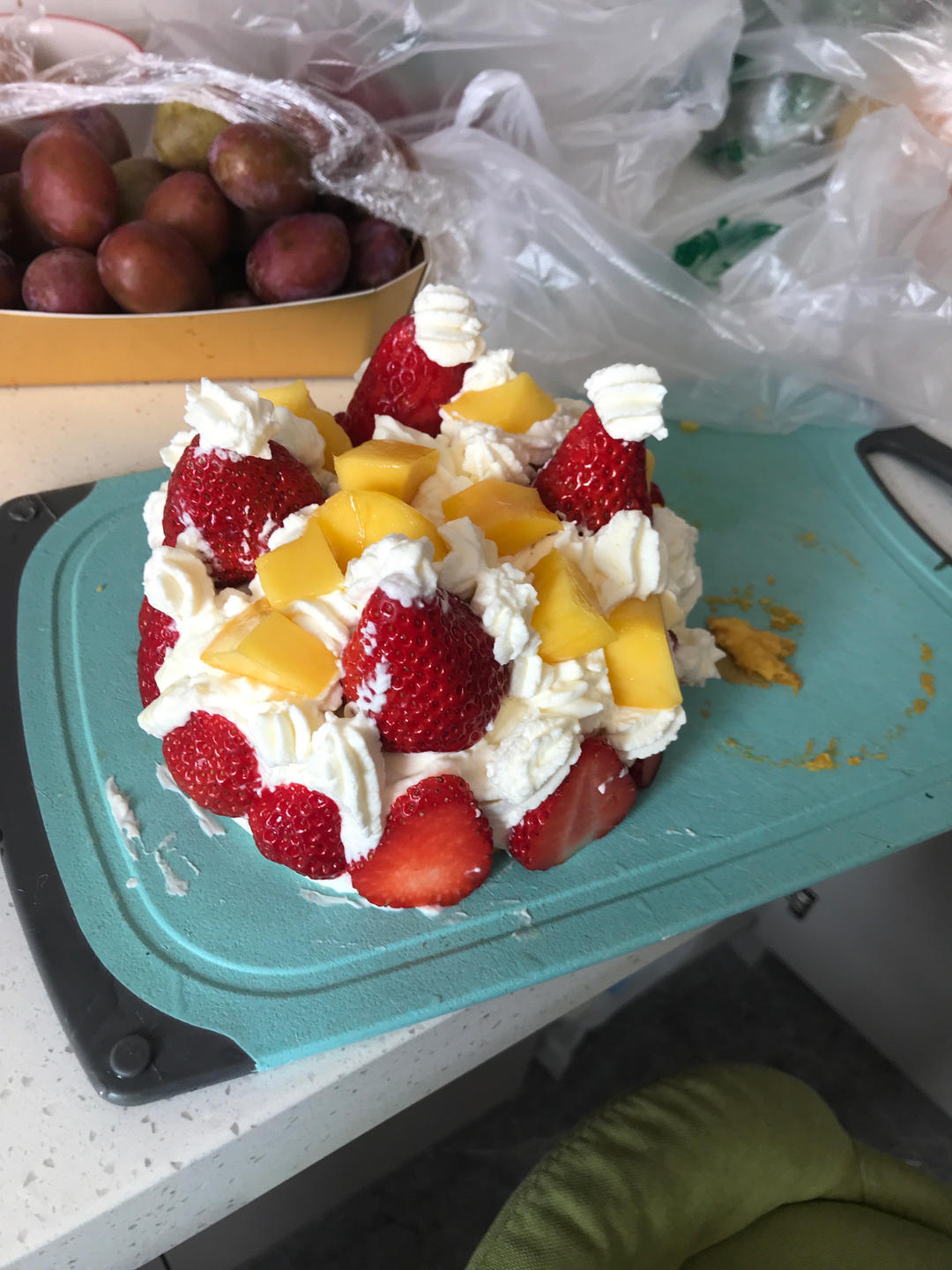 超级简单的味多美同款生日蛋糕（6寸），新手也能高度还原