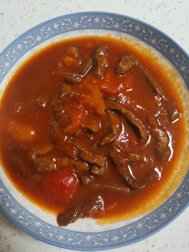 番茄牛肉（孩子的最爱）