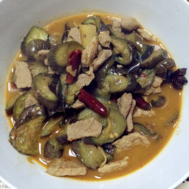 茄子烧肉