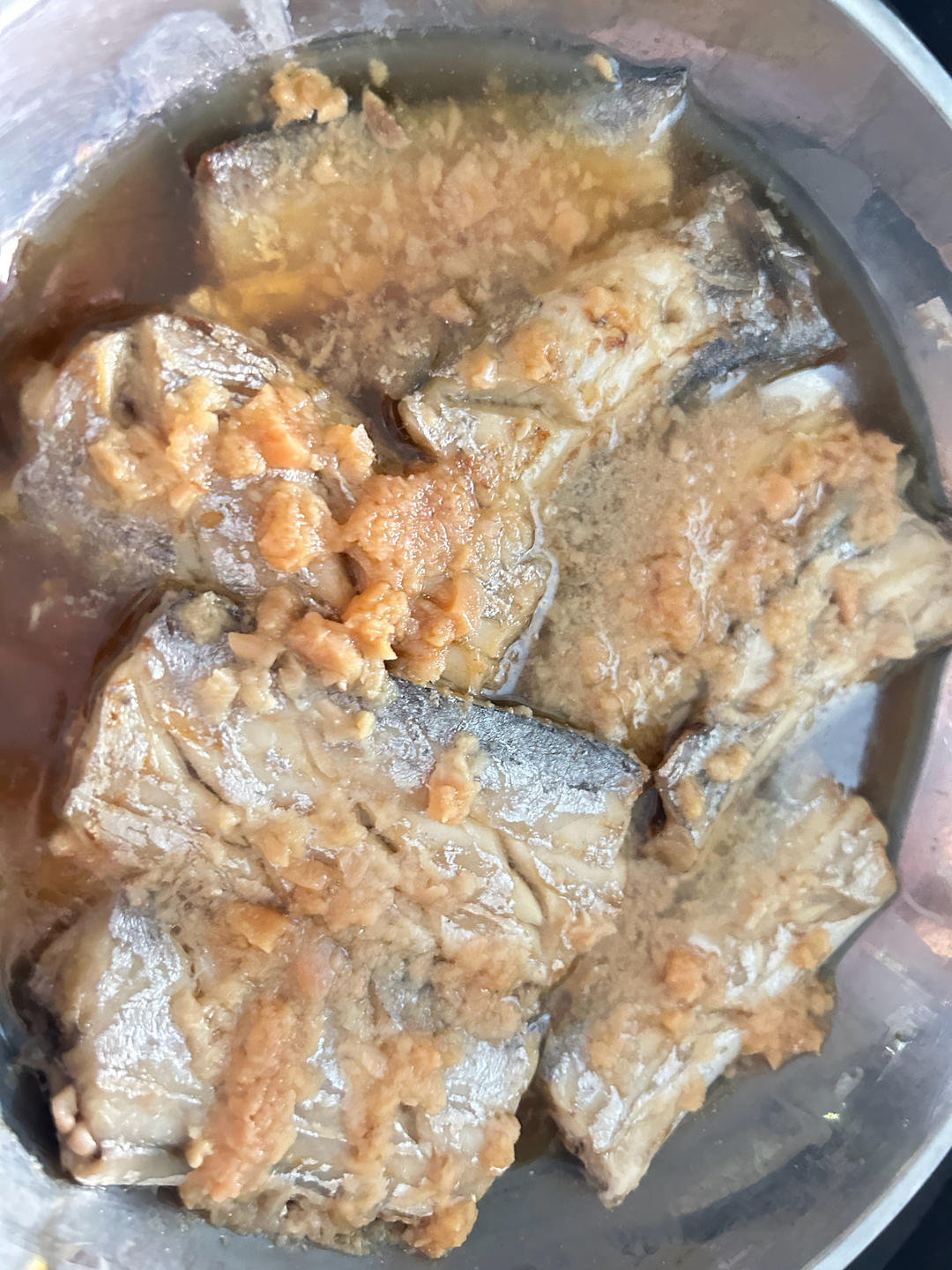 蒜蓉蒸白带鱼