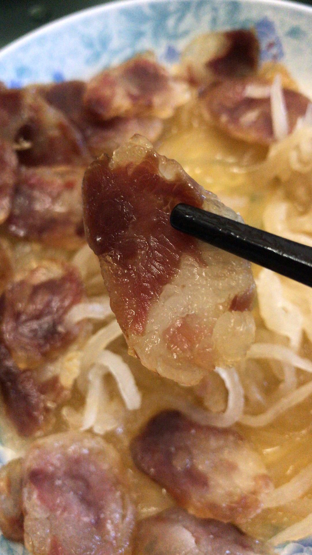 香肠蒸萝卜丝（简单易上手）的做法