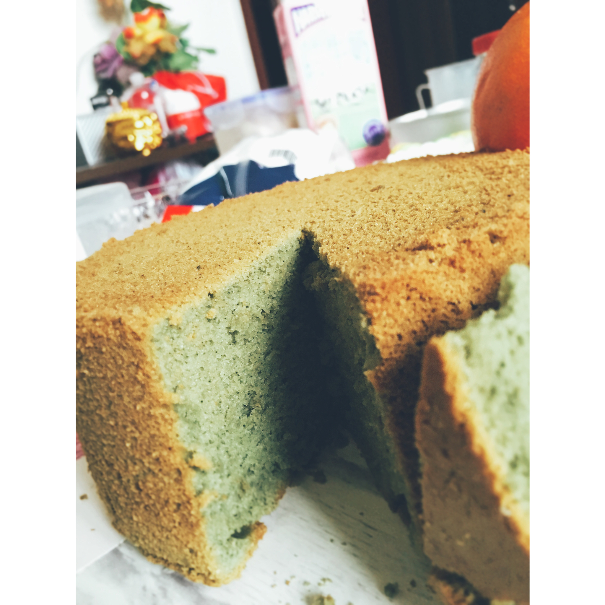 抹茶戚风--首撸黑暗料理