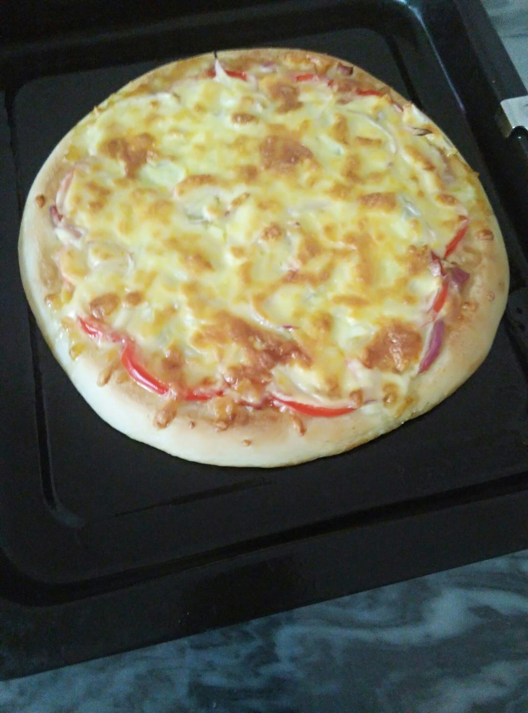 金枪鱼火腿pizza