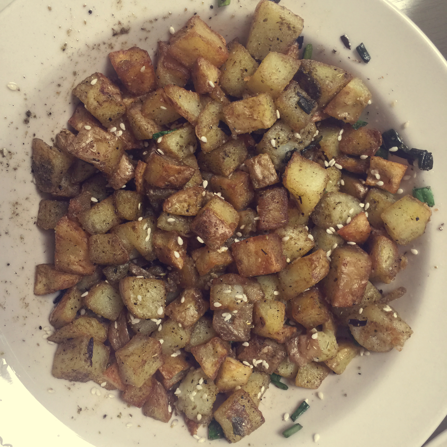 孜然炒土豆（毫无技术含量）