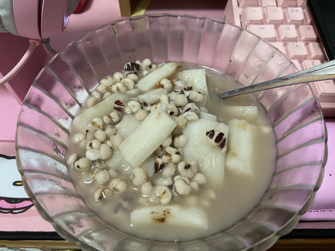 健脾袪湿（薏米芡实山药汤）