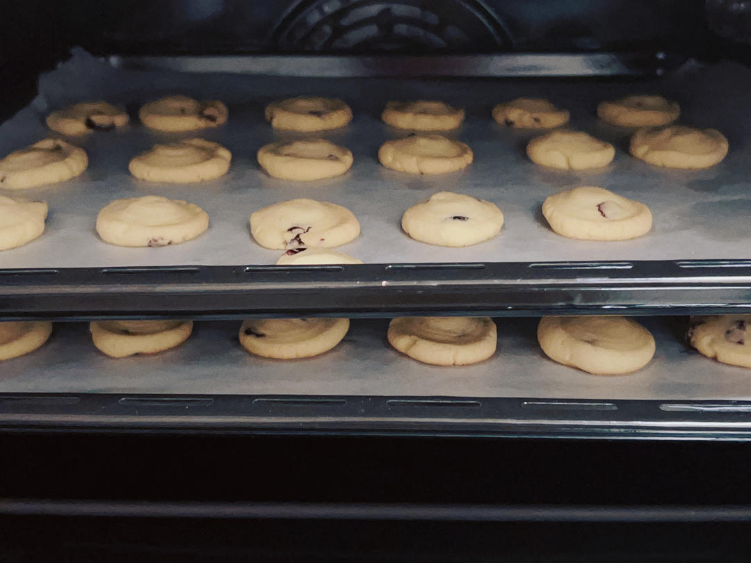 蔓越莓饼干（无需打发）