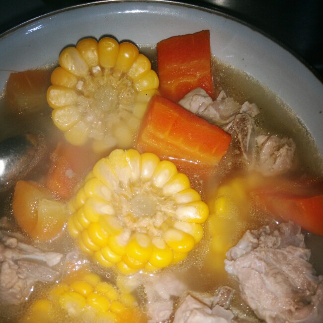 板栗玉米骨头汤