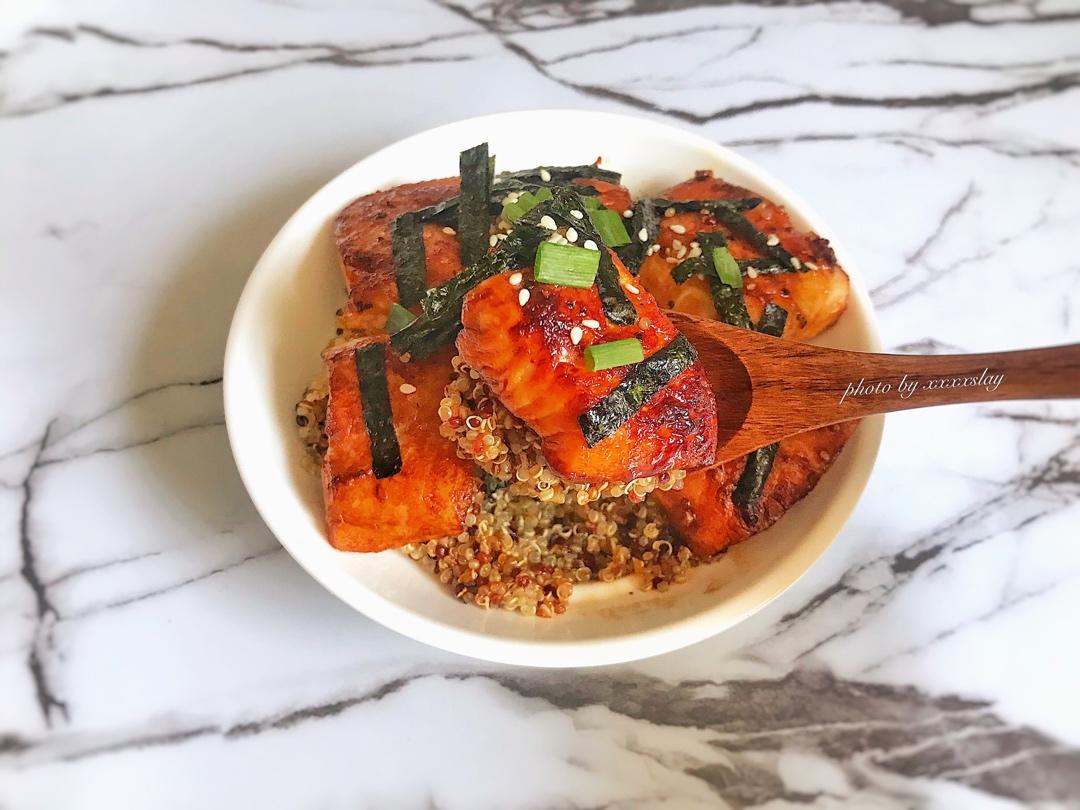 【减脂食谱】350kcal🔥低卡简单照烧巴沙鱼饭