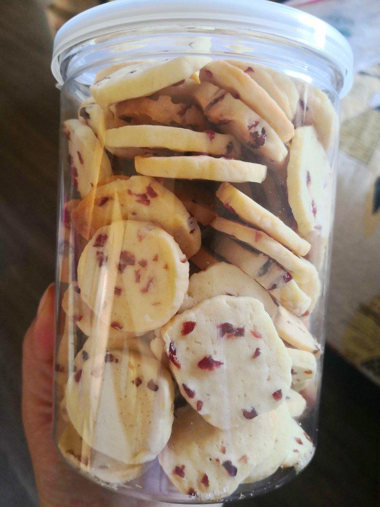 低糖低油的蔓越莓饼干（又酥又香）