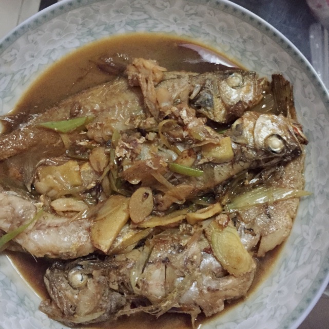 红烧小黄花鱼