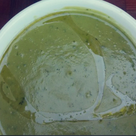 菠菜面包浓汤 炒鸡快手 无需面粉