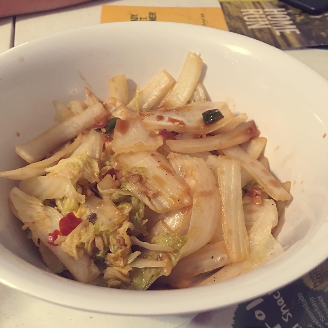 酸辣大白菜&粉条