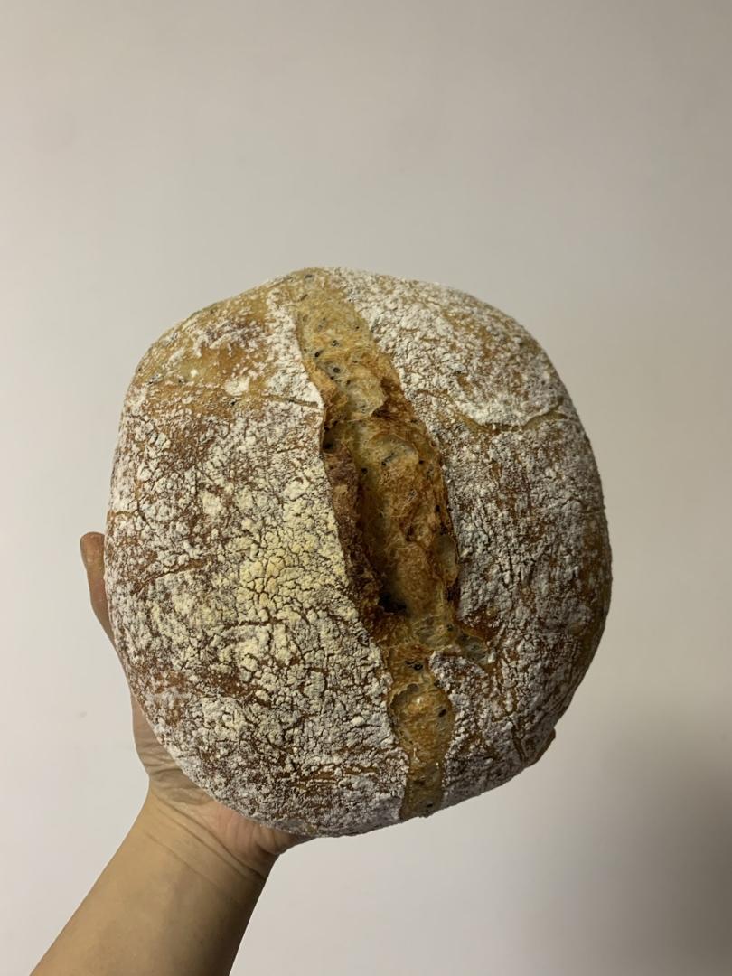 练手版亚麻籽欧包