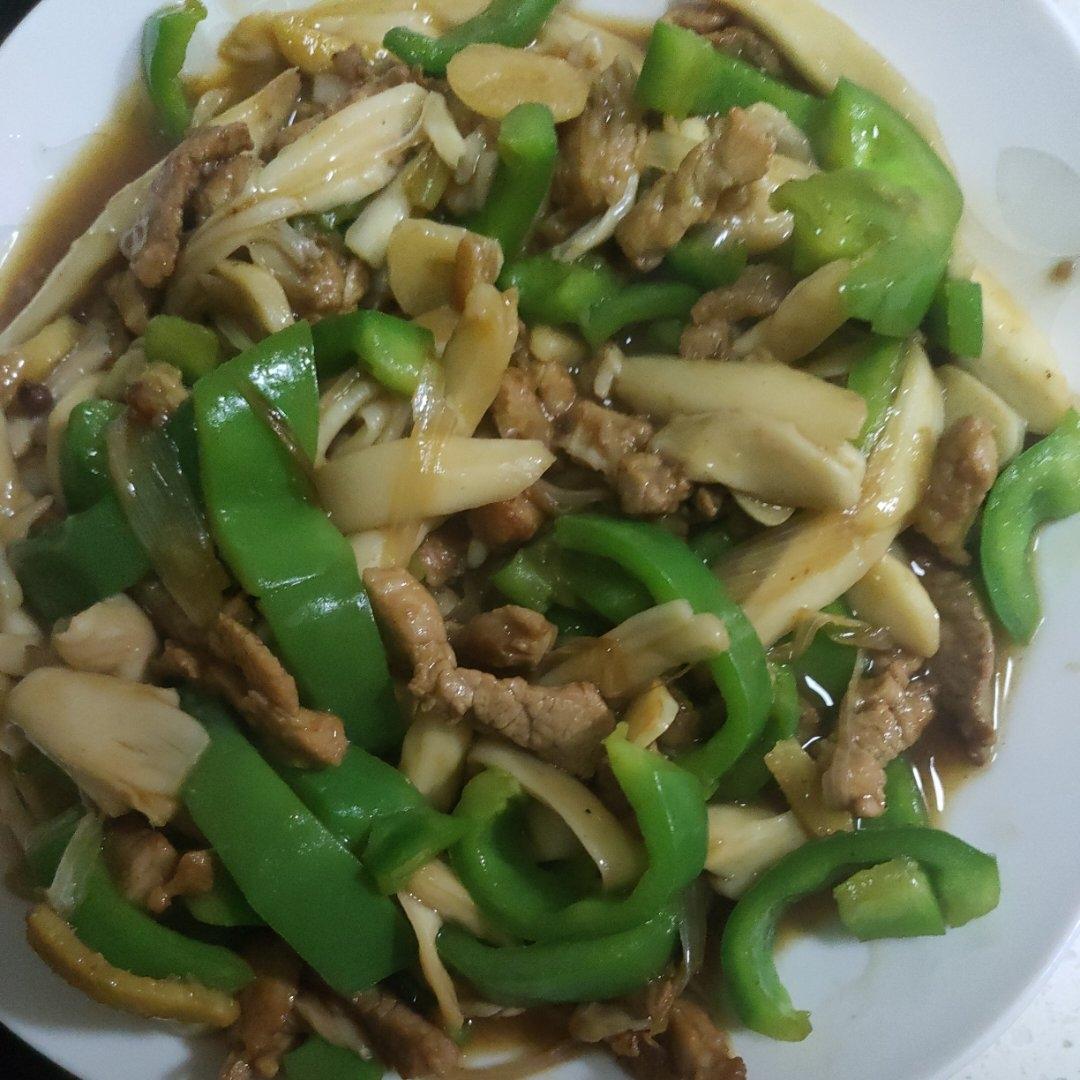 鸡腿菇炒肉