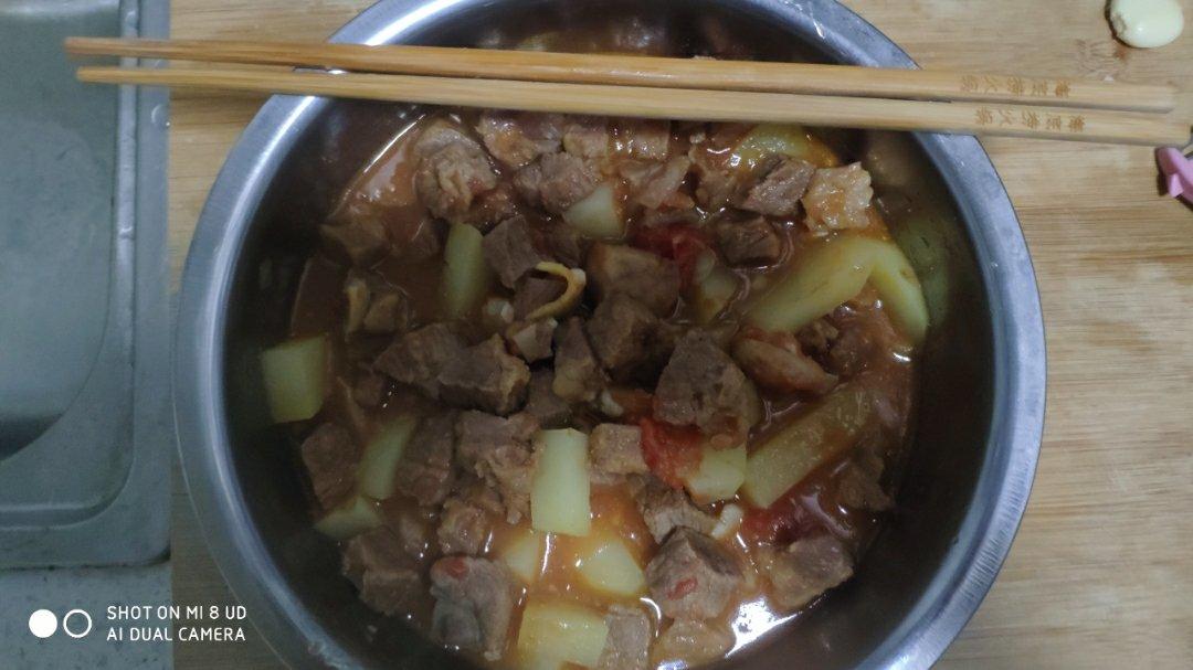 土豆炖牛肉