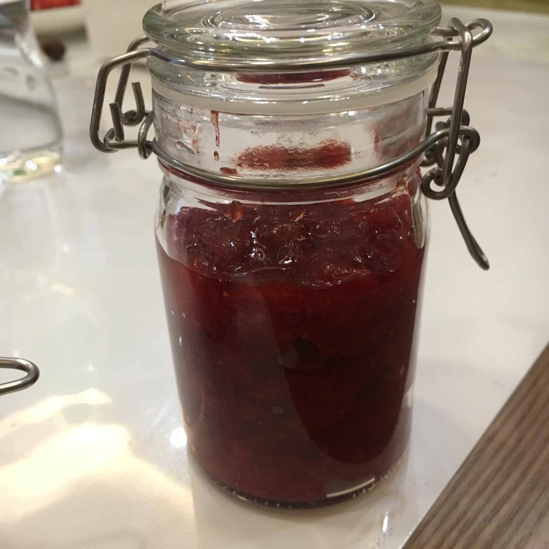 自制无添加草莓酱