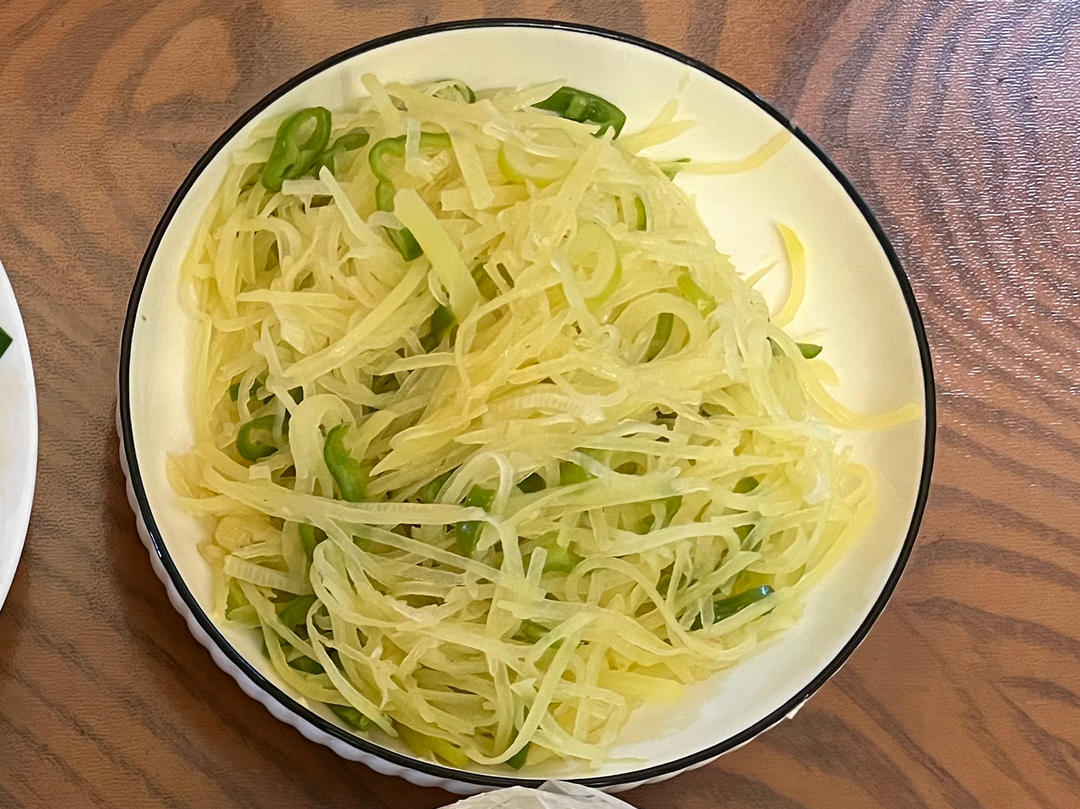 醋溜土豆丝（家庭版小炒）