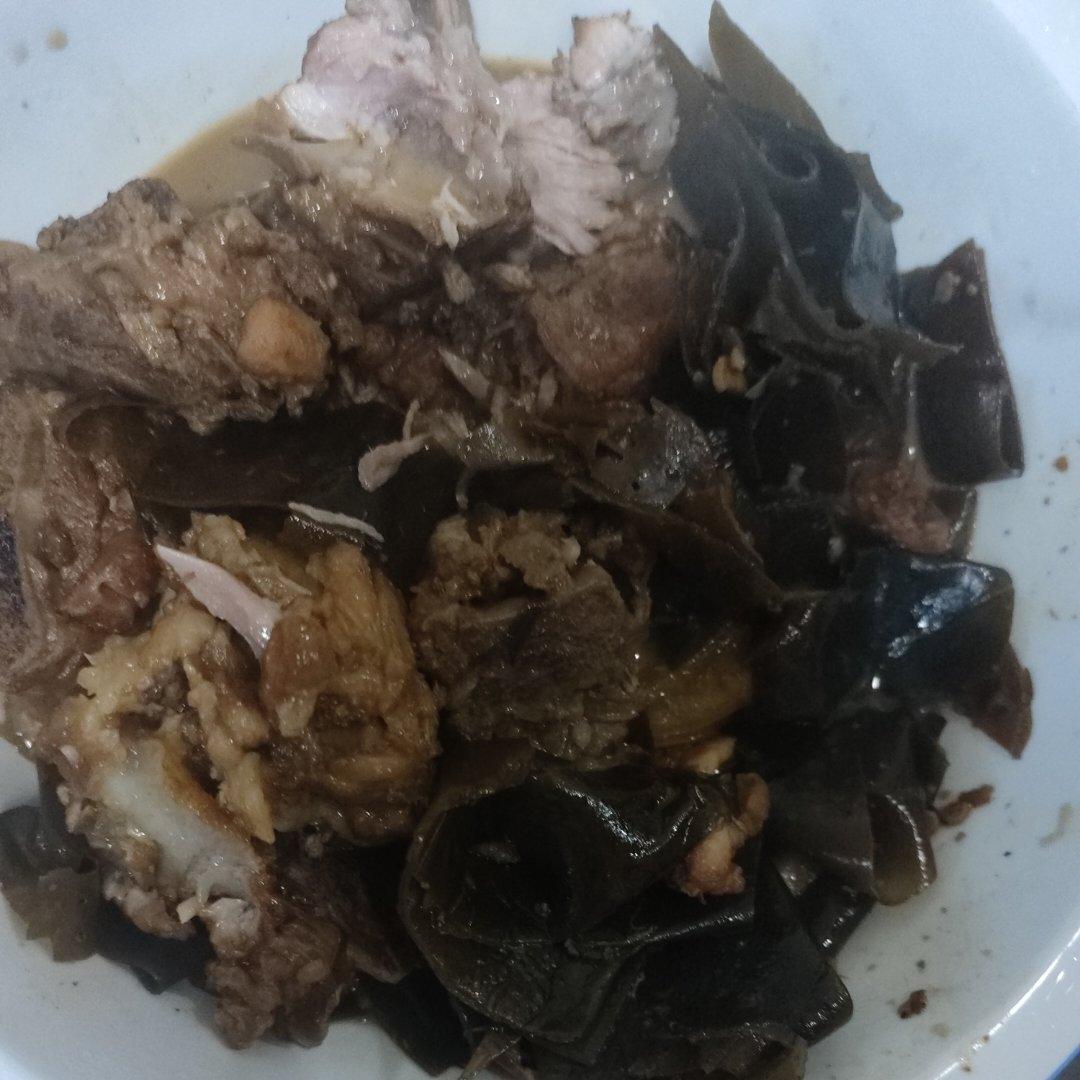 海带炖排骨（高钾饮食）