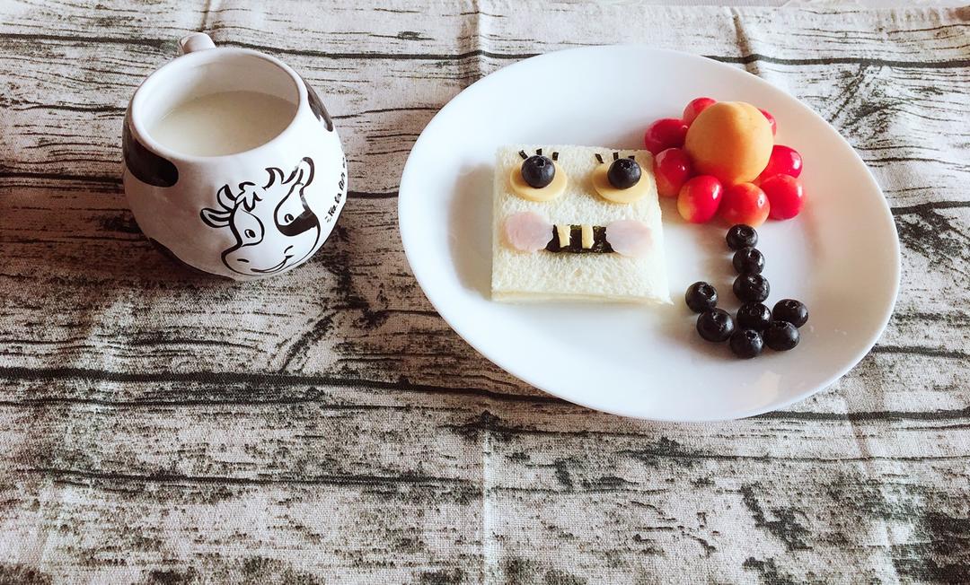 海绵宝宝口袋三明治