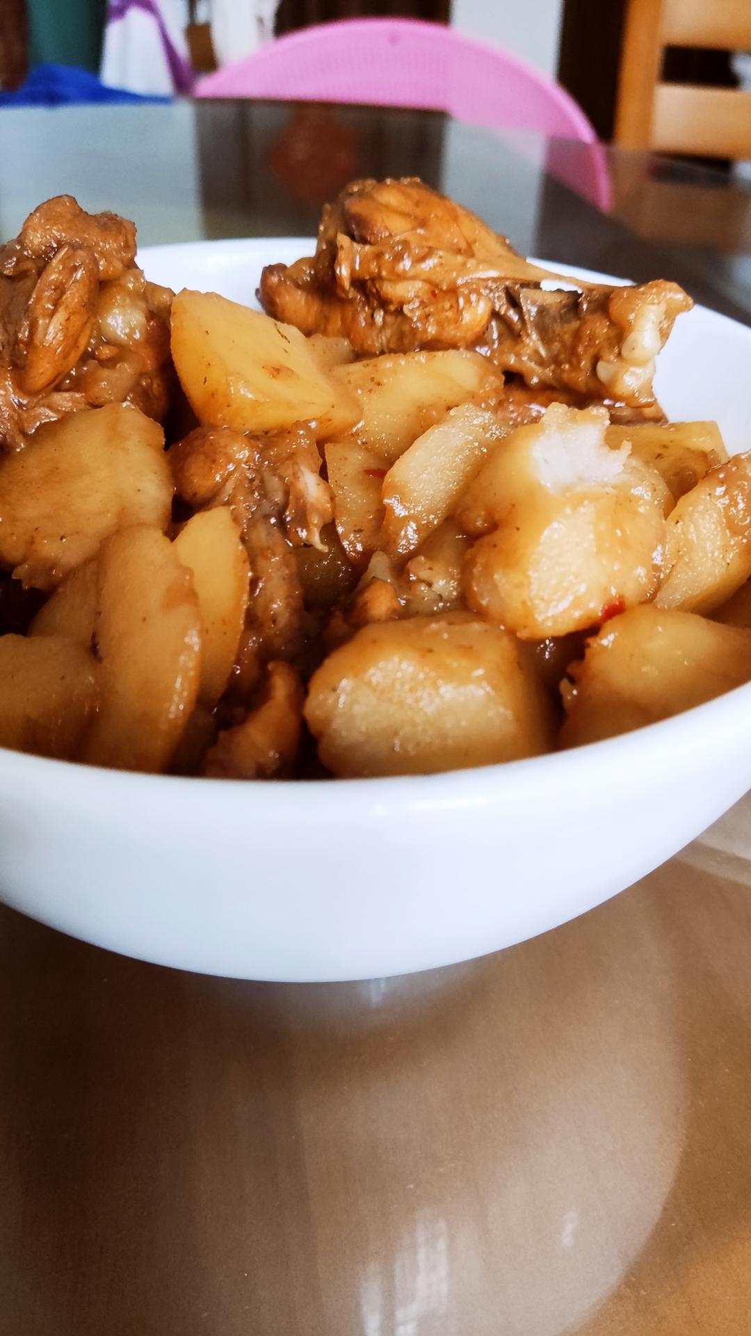 照烧土豆鸡翅根
