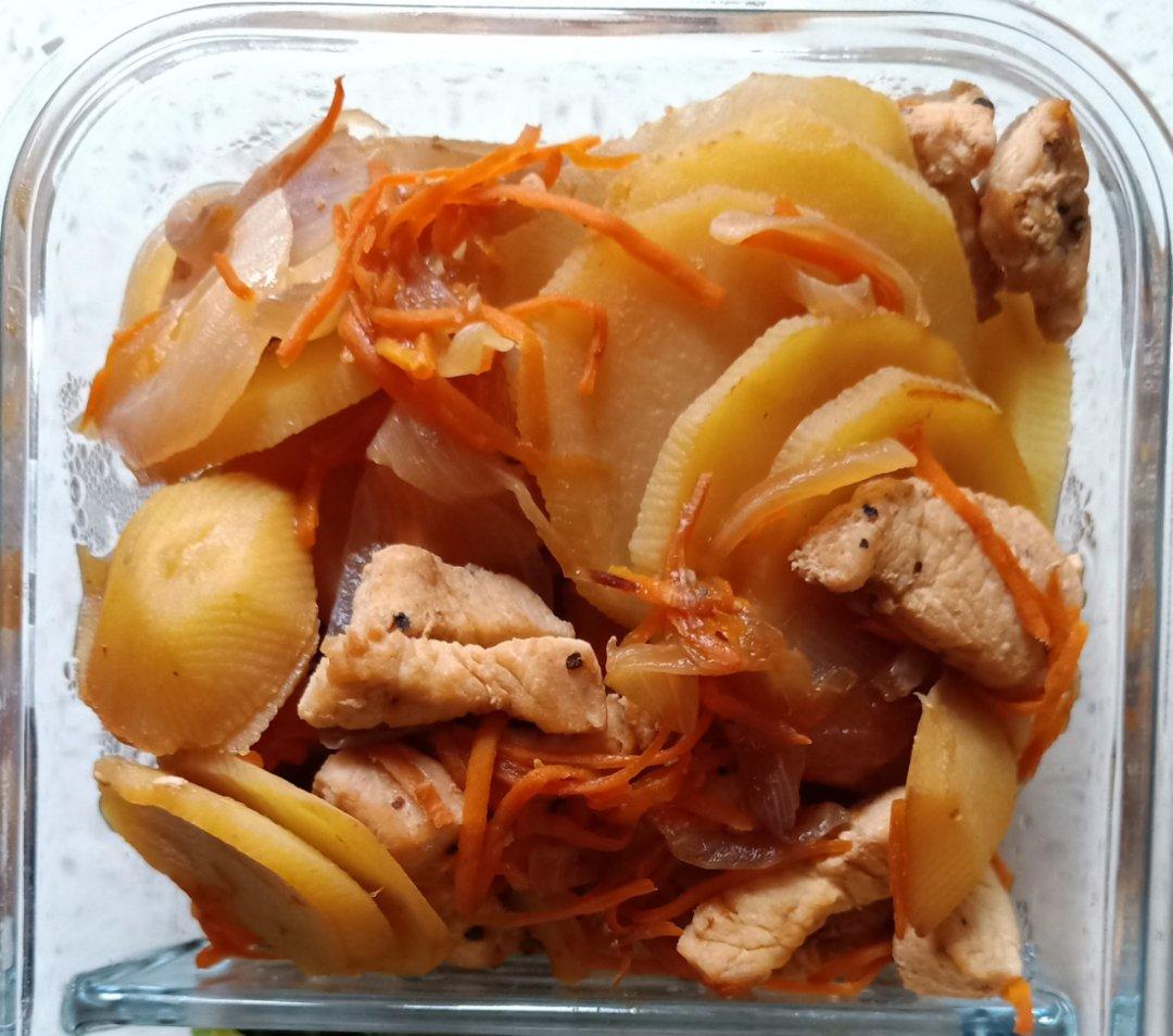 鸡丁青椒土豆片丨健康·三餐