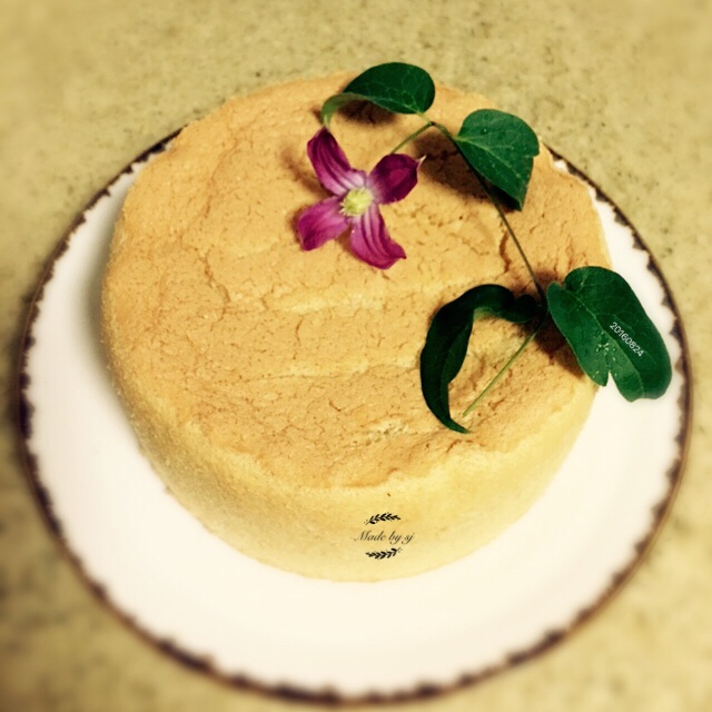 6寸戚风蛋糕（2蛋）