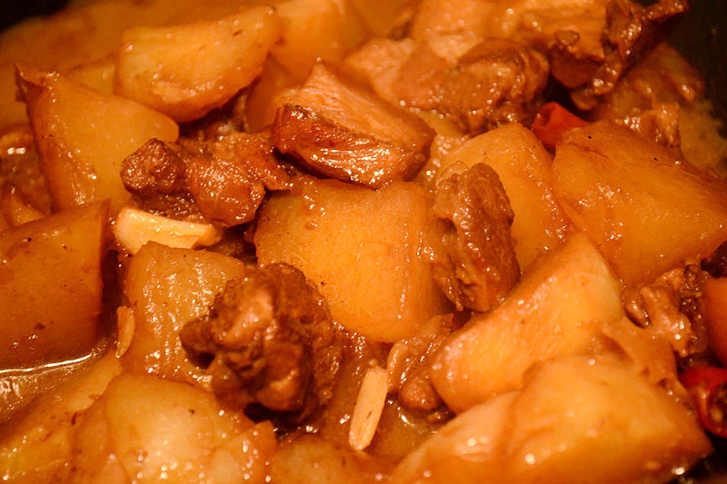 川式红萝卜烧肉