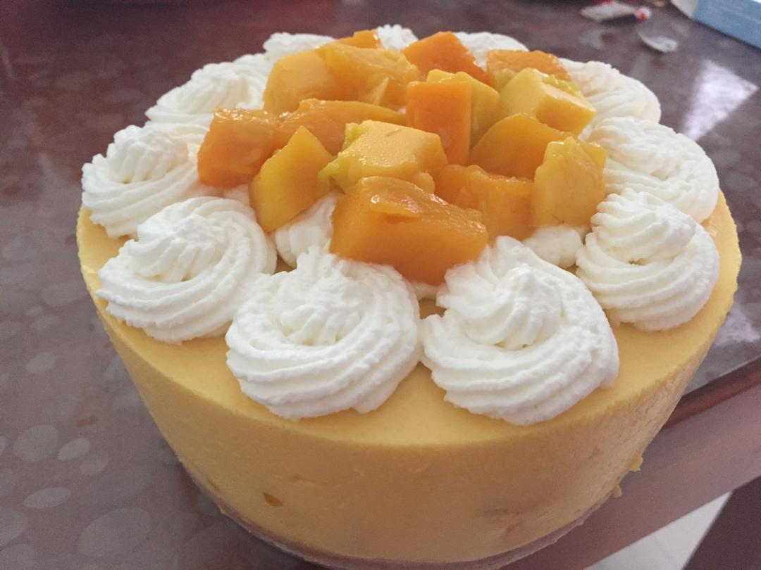 《Tinrry下午茶》教你做芒果流心慕斯（6寸配方）