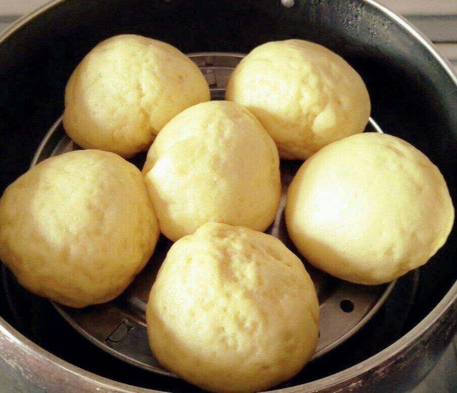 奶香玉米面馒头（一次发酵）