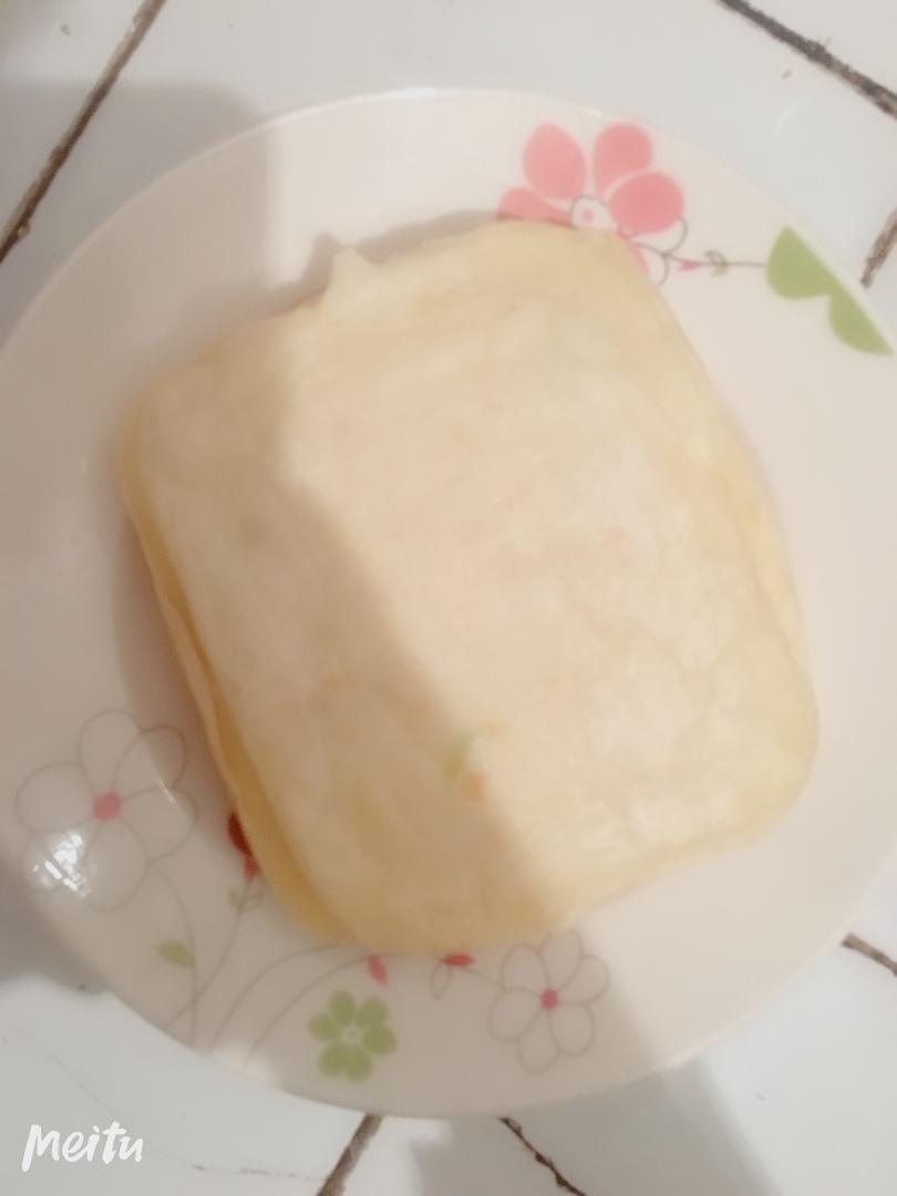 简单快手蔬菜鸡蛋煎饼