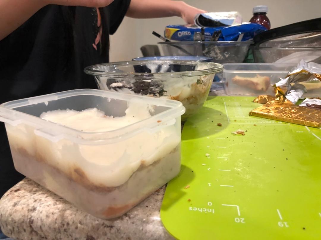 拉丝麻薯隔夜冷藏不变硬的实验成功，三夜依然拉丝