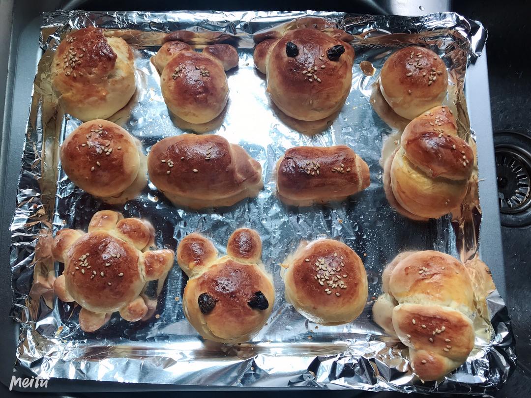 纯奶手撕吐司的做法 步骤1