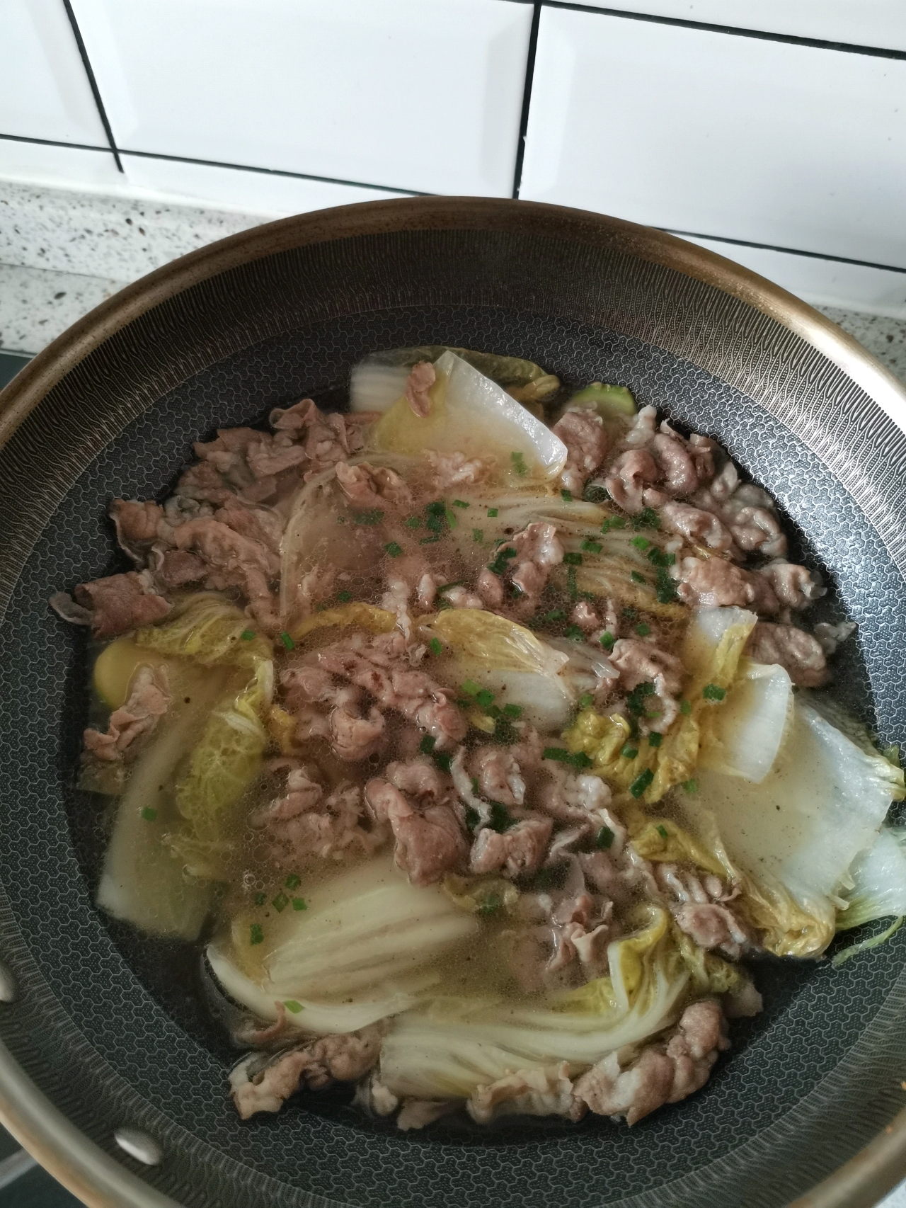 白菜粉丝羊肉汤