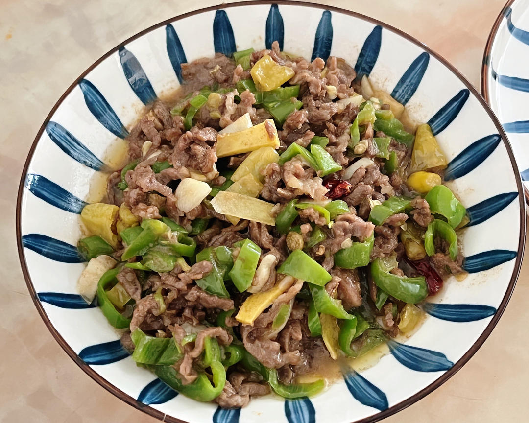 抖音炒牛肉