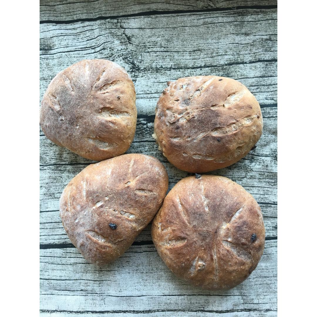 红枣核桃软欧包