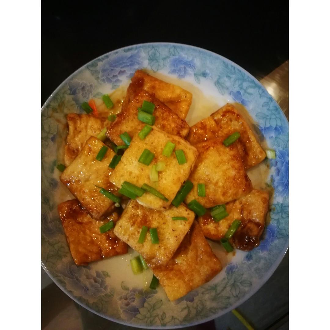 蚝油煎豆腐