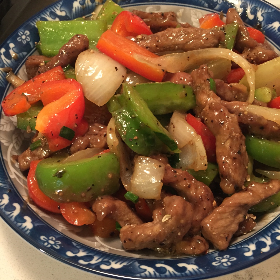 黑椒牛柳