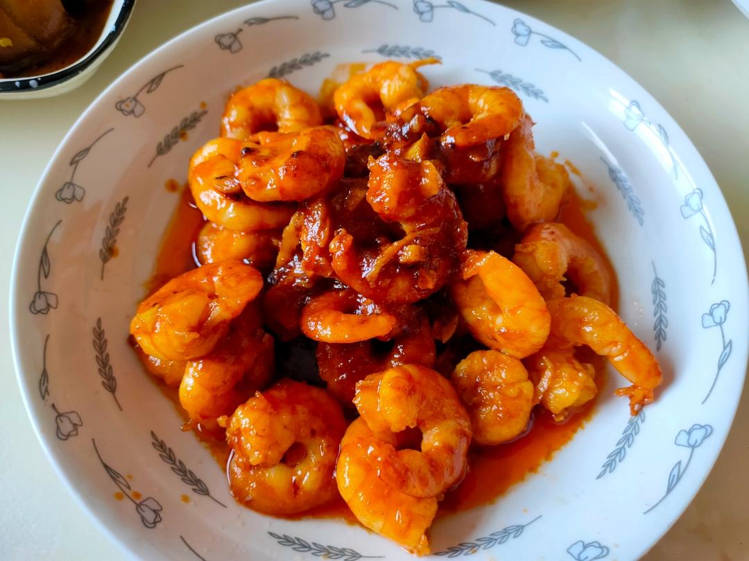 茄汁大虾仁🍤