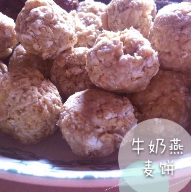 牛奶燕麦饼的做法