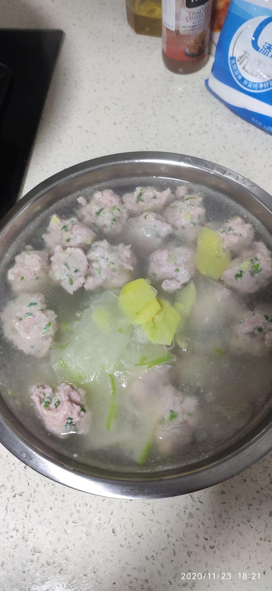 冬瓜肉丸汤