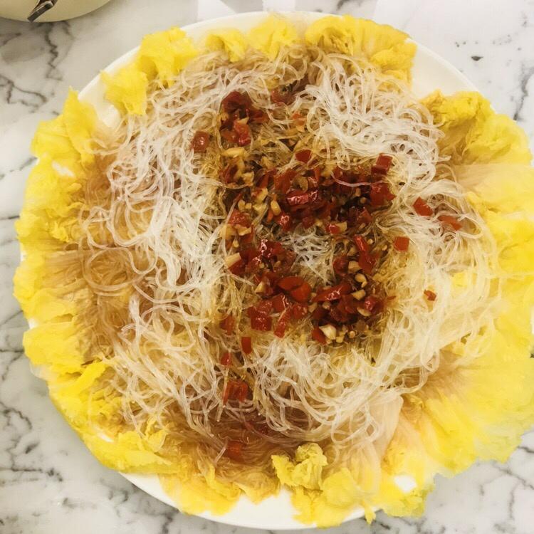 蒜蓉粉丝蒸娃娃菜